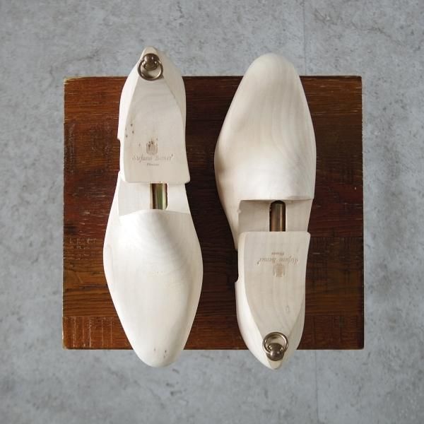 極上★(伊)ステファノ・ベーメル SIZE 39【★純正シューツリー】木製シューキーパー/メンズ/Stefano Bemer★k217
