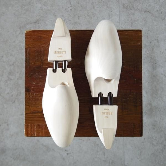 極上★(仏)ベルルッティ SIZE 6【★純正シューツリー】木製シューキーパー/メンズ/Berluti★k219