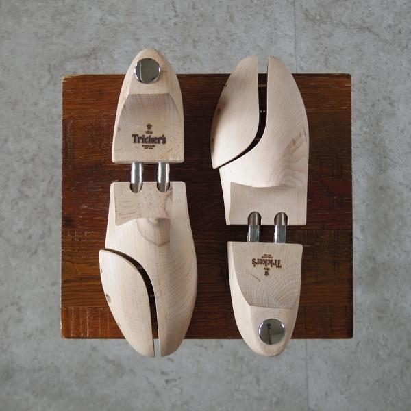極上★トリッカーズ SIZE 40/41【★純正シューツリー】木製シューツリー/メンズ/Tricker's★k220