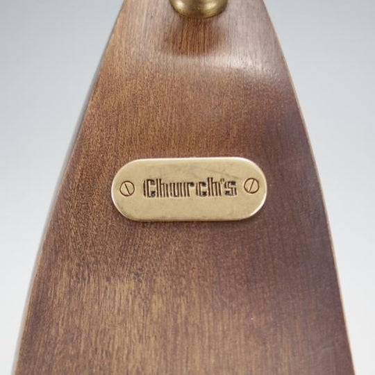 美品★チャーチ Mサイズ【貴重★旧チャーチの純正シューツリー/(英)ダスコ製】DASCO/木製シューキーパー/メンズ/Church's★k223