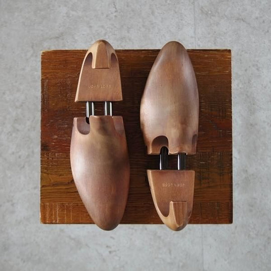 極上★ジョンロブ UK5程度【貴重★イヤーモデル用/純正シューツリー】木製シューキーパー/メンズ/JOHN LOBB★k228