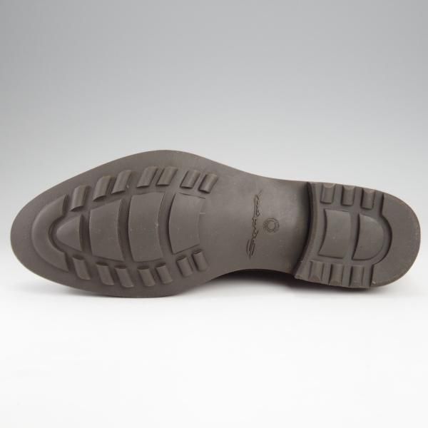 未使用★(伊)サントーニ SIZE 8【貴重★グッドイヤー・ボローニャ製法/チャッカブーツ】11764/グレインレザー/灰茶/メンズ/Santoni★k234