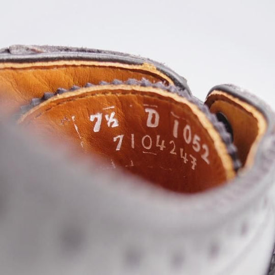 未使用★(米)アレンエドモンズ 7.5D【現行定価8.5万円程度★オックスフォードシューズ/Cornwallis】カーフ/黒/ALLEN EDMONDS★k236