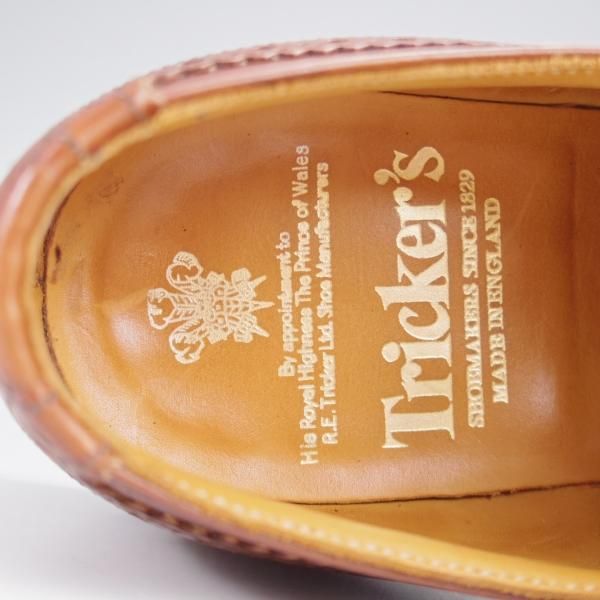 極上★トリッカーズ SIZE 8【モデル定価￥121,000-★バートン同系モデル/KESWICK】M7292/カントリーシューズ/BRACKEN/茶/Tricker's★k238