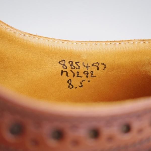 極上★トリッカーズ SIZE 8【モデル定価￥121,000-★バートン同系モデル/KESWICK】M7292/カントリーシューズ/BRACKEN/茶/Tricker's★k238