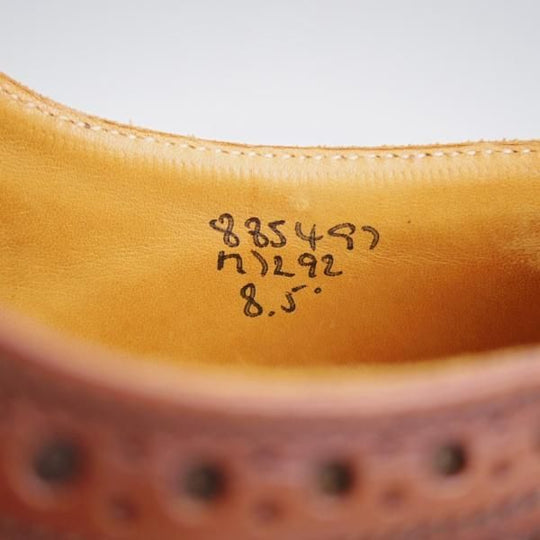 極上★トリッカーズ SIZE 8【モデル定価￥121,000-★バートン同系モデル/KESWICK】M7292/カントリーシューズ/BRACKEN/茶/Tricker's★k238