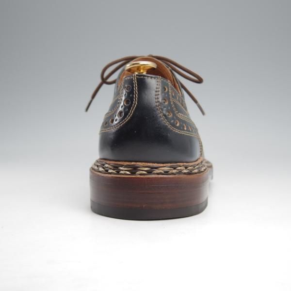 極美品★(独)ハインリッヒ・ディンケラッカー SIZE 5.5【モデル定価￥193,600-★コードバン/BUDA/ブダ】紺/Heinrich Dinkelacker★k240