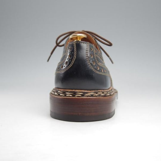 極美品★(独)ハインリッヒ・ディンケラッカー SIZE 5.5【モデル定価￥193,600-★コードバン/BUDA/ブダ】紺/Heinrich Dinkelacker★k240