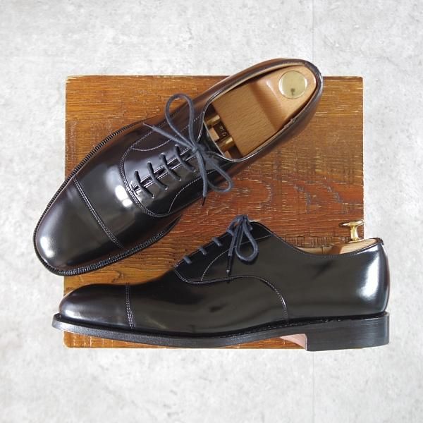 未使用★チャーチ 60F/UK6【定価￥176,000-★コンサル/CONSUL】173ラスト/ストレートチップ/黒/メンズ/Church's★k241