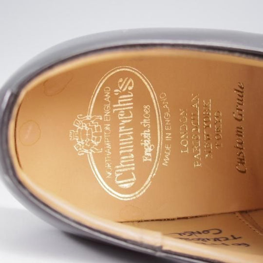 未使用★チャーチ 60F/UK6【定価￥176,000-★コンサル/CONSUL】173ラスト/ストレートチップ/黒/メンズ/Church's★k241