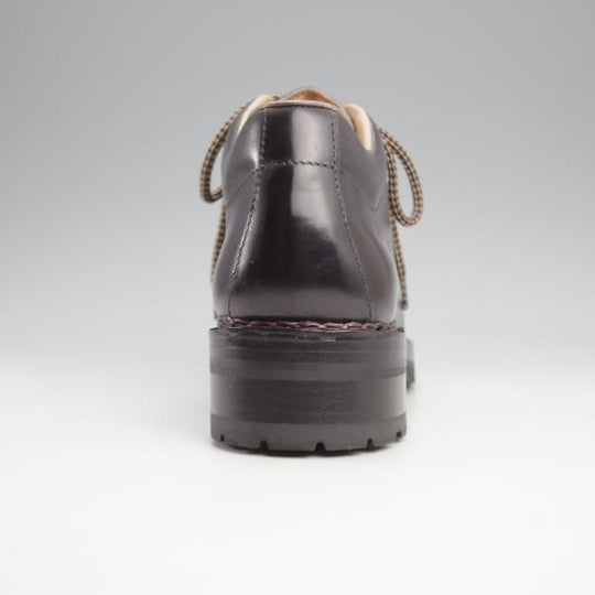 極美品★(伊)F.LLIジャコメッティ SIZE 40【定価￥146,300-★ローカット/FG521/マルモラーダ】黒〜赤茶/マウンテンブーツ★k243