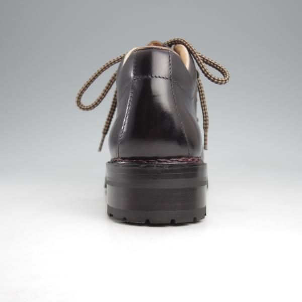 極美品★(伊)F.LLIジャコメッティ SIZE 40【定価￥146,300-★ローカット/FG521/マルモラーダ】黒〜赤茶/マウンテンブーツ★k243