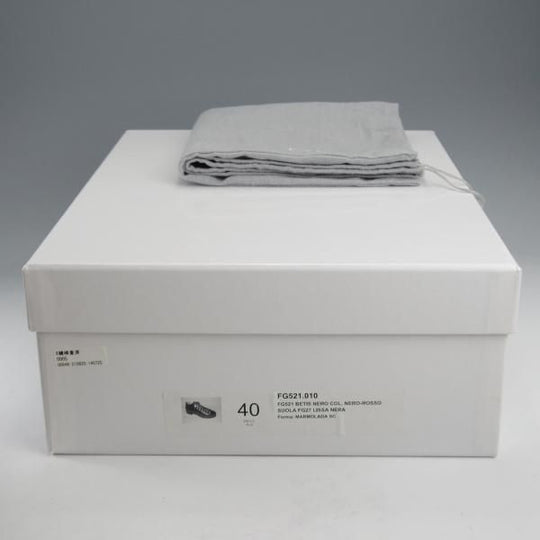 極美品★(伊)F.LLIジャコメッティ SIZE 40【定価￥146,300-★ローカット/FG521/マルモラーダ】黒〜赤茶/マウンテンブーツ★k243