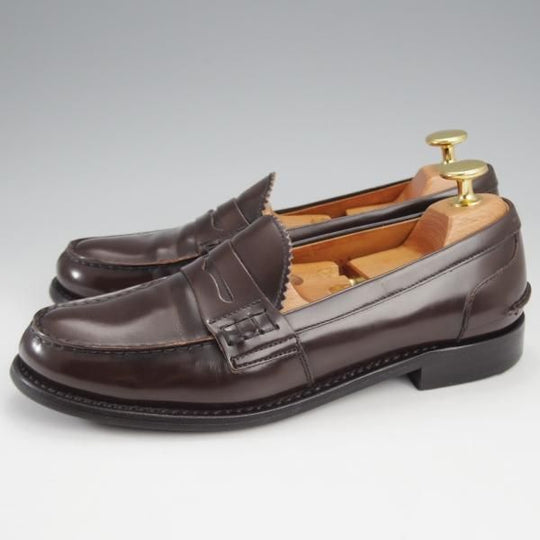 ★チャーチ(レディース) SIZE 35.5【★SALLY R/サリー】コインローファー/ポリッシュドバインダーカーフ/濃茶/Church'★k246