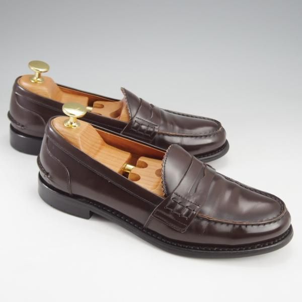 ★チャーチ(レディース) SIZE 35.5【★SALLY R/サリー】コインローファー/ポリッシュドバインダーカーフ/濃茶/Church'★k246
