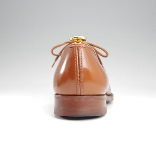 極上★チャーチ 60F/UK6【貴重★旧チャーチのブックバインダーカーフ仕様/Barcroft】84ラスト/パンチドキャップトゥ/茶/Church's★k247