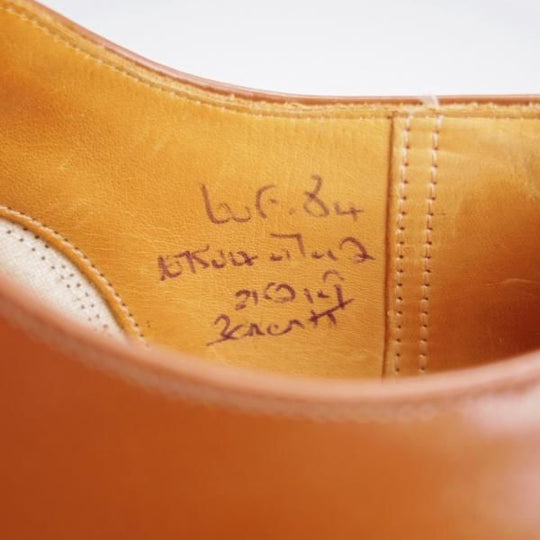 極上★チャーチ 60F/UK6【貴重★旧チャーチのブックバインダーカーフ仕様/Barcroft】84ラスト/パンチドキャップトゥ/茶/Church's★k247