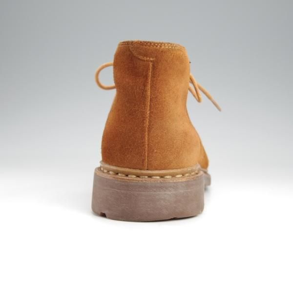 極美品★パラブーツ SIZE 7.5【モデル定価￥75,900-★チャッカブーツ/Lully】ルーリー/ギャラクシーソール/スエード/茶/Paraboot★k249