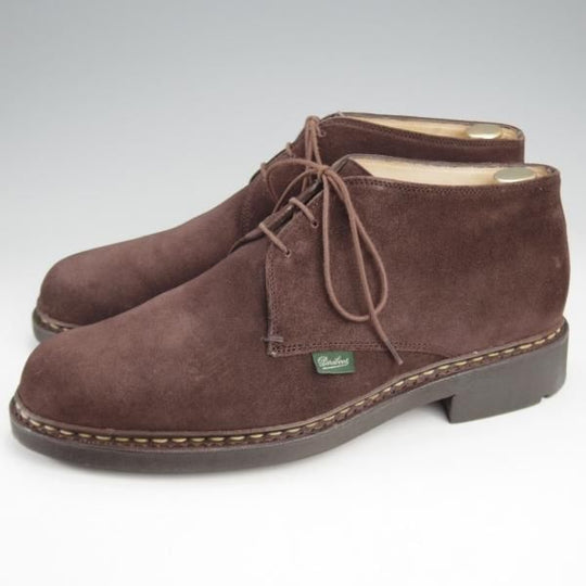 極美品★パラブーツ SIZE 8【定価￥74,800-★チャッカブーツ/GUERNY】スエード/濃茶/TEXソール/メンズ/Paraboot★k250