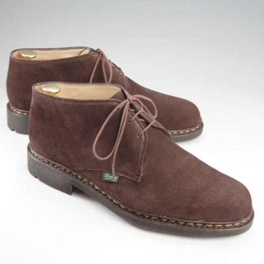 極美品★パラブーツ SIZE 8【定価￥74,800-★チャッカブーツ/GUERNY】スエード/濃茶/TEXソール/メンズ/Paraboot★k250