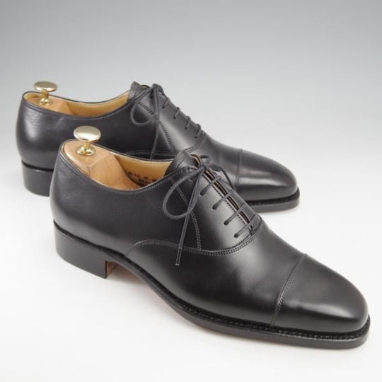 未使用★(東欧)VASS/ヴァーシュ SIZE 39.5【モデル定価￥143,000-★Alt English/ストレートチップ】Uラスト/カーフ/黒★k253