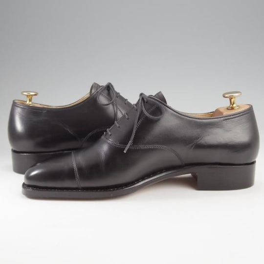 未使用★(東欧)VASS/ヴァーシュ SIZE 39.5【モデル定価￥143,000-★Alt English/ストレートチップ】Uラスト/カーフ/黒★k253