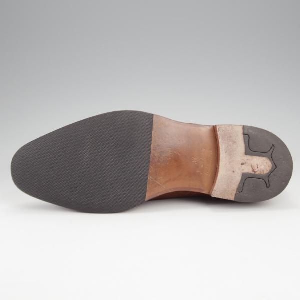 極上★ジョンロブ 6.5E【★クォーターブローグ/AVON/8000ラスト】エイボン/スエード/茶/メンズ/JOHN LOBB★k254