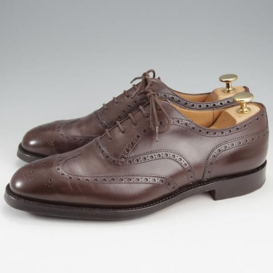 極上★チャーチ 60F/UK6【定価￥176,000-★チェットウィンド/CHETWYND】173ラスト/フルブローグ/ネバダカーフ/EBONY/濃茶/Church'★k255