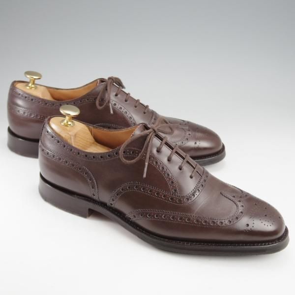 極上★チャーチ 60F/UK6【定価￥176,000-★チェットウィンド/CHETWYND】173ラスト/フルブローグ/ネバダカーフ/EBONY/濃茶/Church'★k255