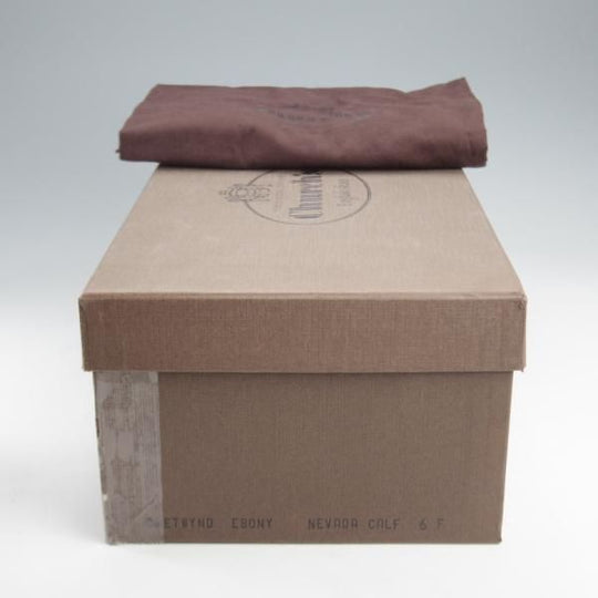 極上★チャーチ 60F/UK6【定価￥176,000-★チェットウィンド/CHETWYND】173ラスト/フルブローグ/ネバダカーフ/EBONY/濃茶/Church'★k255