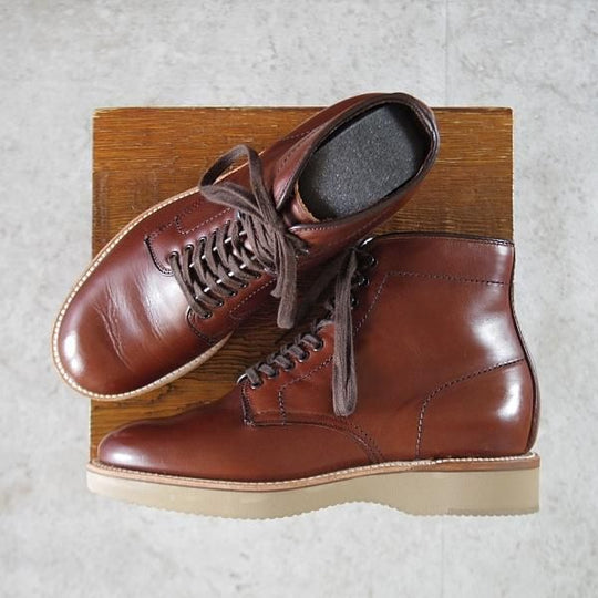 ほぼ試着程度★オールデン 5D【定価￥117,700-★マンソンブーツ/ミリタリーラスト/45960H】クロムエクセルレザー/茶/ALDEN★k258