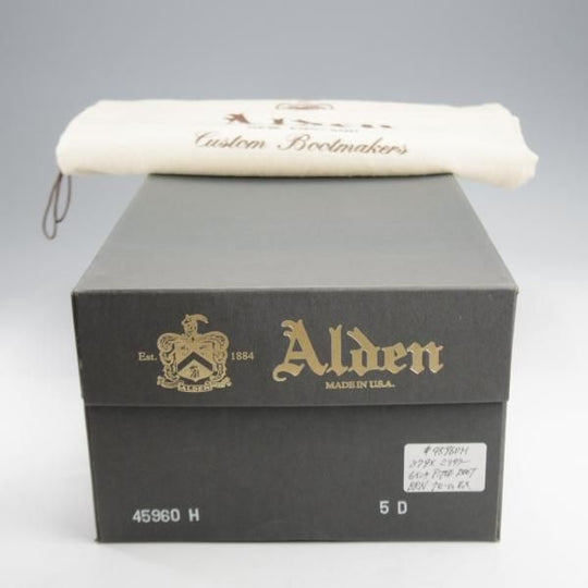 ほぼ試着程度★オールデン 5D【定価￥117,700-★マンソンブーツ/ミリタリーラスト/45960H】クロムエクセルレザー/茶/ALDEN★k258