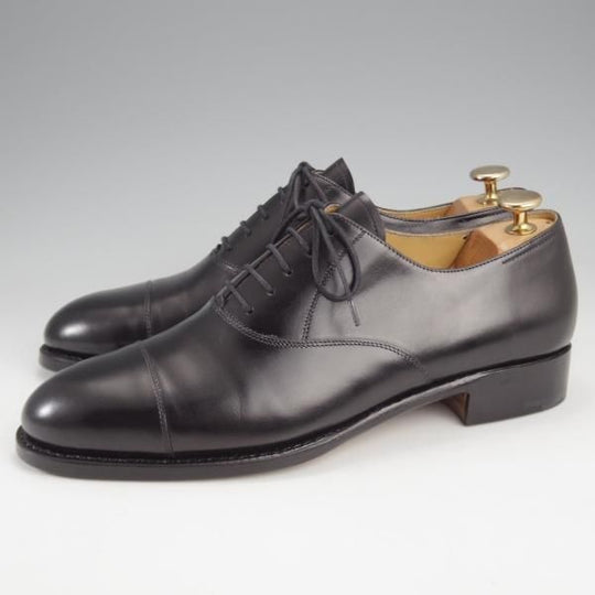 未使用★(東欧)VASS/ヴァーシュ SIZE 40【定価￥143,000-★Alt English/ストレートチップ】Fラスト/カーフ/黒/メンズ★k259