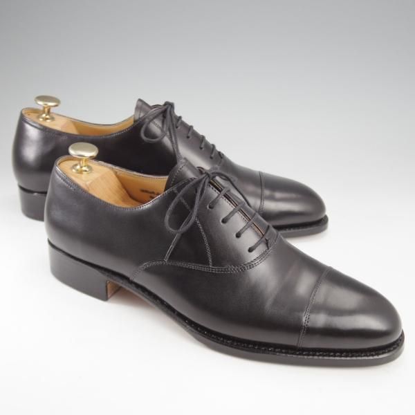 未使用★(東欧)VASS/ヴァーシュ SIZE 40【定価￥143,000-★Alt English/ストレートチップ】Fラスト/カーフ/黒/メンズ★k259