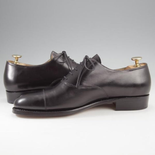 未使用★(東欧)VASS/ヴァーシュ SIZE 40【定価￥143,000-★Alt English/ストレートチップ】Fラスト/カーフ/黒/メンズ★k259