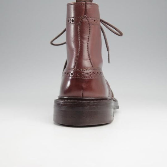 極美品★トリッカーズ SIZE 6.5【定価￥132,000-★ダイナイトソール/MALTON/モールトン】M2508/カントリーブーツ/赤茶/Tricker's★k261