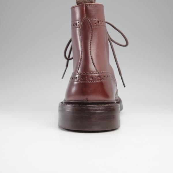 極美品★トリッカーズ SIZE 6.5【定価￥132,000-★ダイナイトソール/MALTON/モールトン】M2508/カントリーブーツ/赤茶/Tricker's★k261