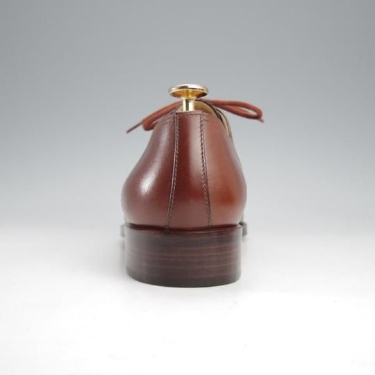 未使用★(伊)タニノクリスチー SIZE 6【デッドストック品★Uチップ/茶】カーフ/メンズ/TANINO CRISCI★k266