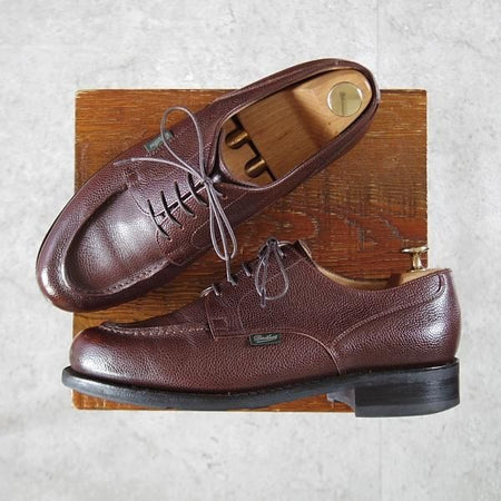 極上★パラブーツ SIZE 8【現行定価￥99,000-★キルト付属/HAVERSACK別注】シャンボード/CHAMBORD/濃茶/Paraboot★k267