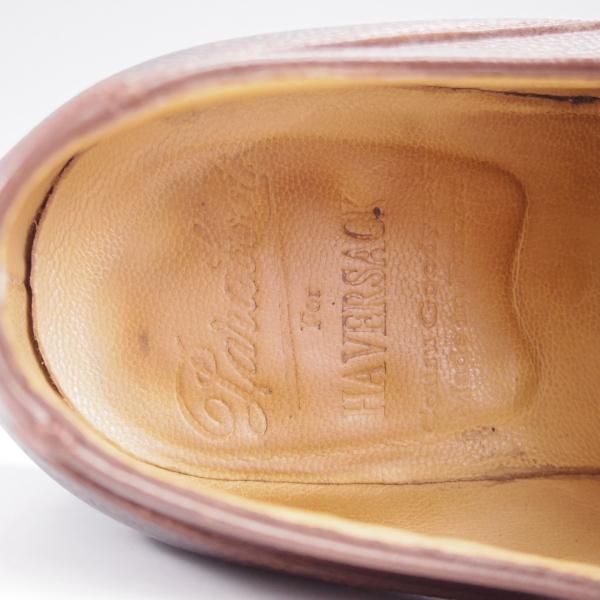 極上★パラブーツ SIZE 8【現行定価￥99,000-★キルト付属/HAVERSACK別注】シャンボード/CHAMBORD/濃茶/Paraboot★k267