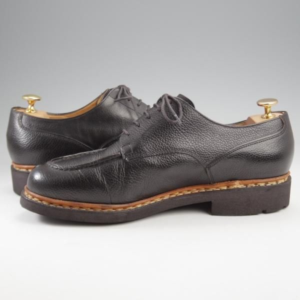 パラブーツ　シャンボード　ブラック　8.5サイズ Paraboot】パラブーツ シャンボード Uチップ リスレザー