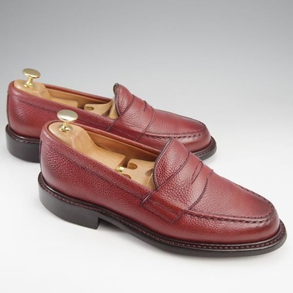 チーニー 7.5 ウイングチップ バーガンディCHEANEY ダイナイト