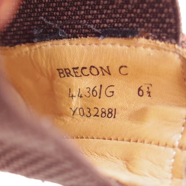 極美品★(英)チーニー 6.5G【定価￥91,300-★ヴェルトショーン製法/BRECON C】4436ラスト/サイドゴアブーツ/赤茶/メンズ/CHEANEY★k273