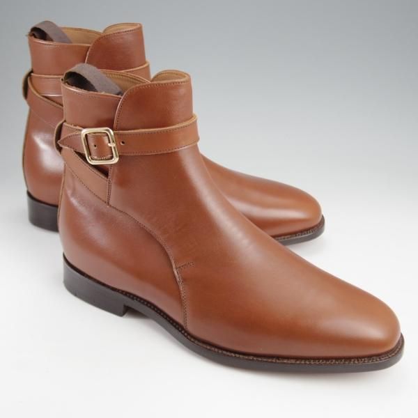 未使用★トリッカーズ SIZE 7.5【現行定価10万円以上★ジョッパーブーツ/Chepstow/6823】カーフ/Beachnut/茶/Tricker's★k274