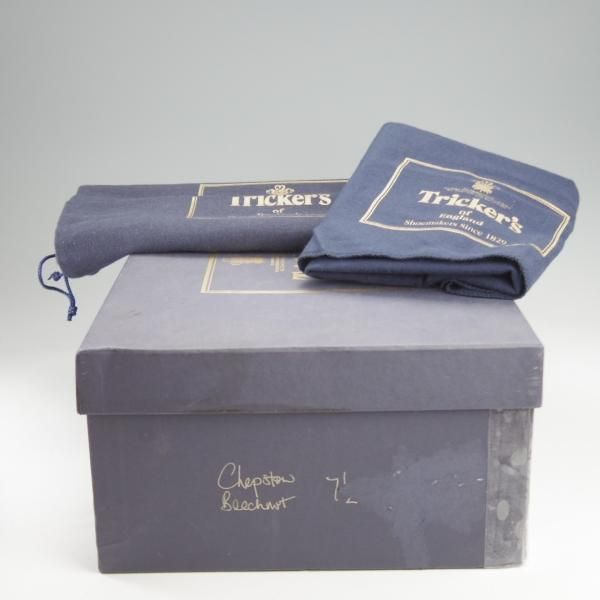 未使用★トリッカーズ SIZE 7.5【現行定価10万円以上★ジョッパーブーツ/Chepstow/6823】カーフ/Beachnut/茶/Tricker's★k274