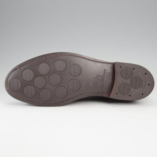 極美品★クロケット&ジョーンズ 6E【定価￥99,000-★グルカサンダル/FIHSERMAN】フィッシャーマン/紺/メンズ/Crockett&Jones★k276