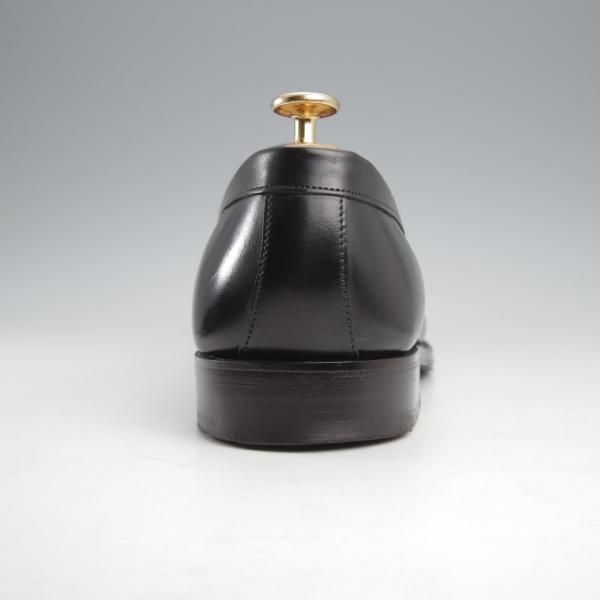 極美品★(英)チーニー 7.5F【定価￥74,800-★CANNON/キャノン/277ラスト】コインローファー/カーフ/黒/メンズ/CHEANEY★k277