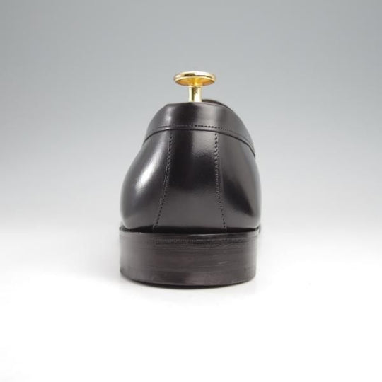 極美品★(英)チーニー 7.5F【定価￥74,800-★CANNON/キャノン/277ラスト】コインローファー/カーフ/黒/メンズ/CHEANEY★k277