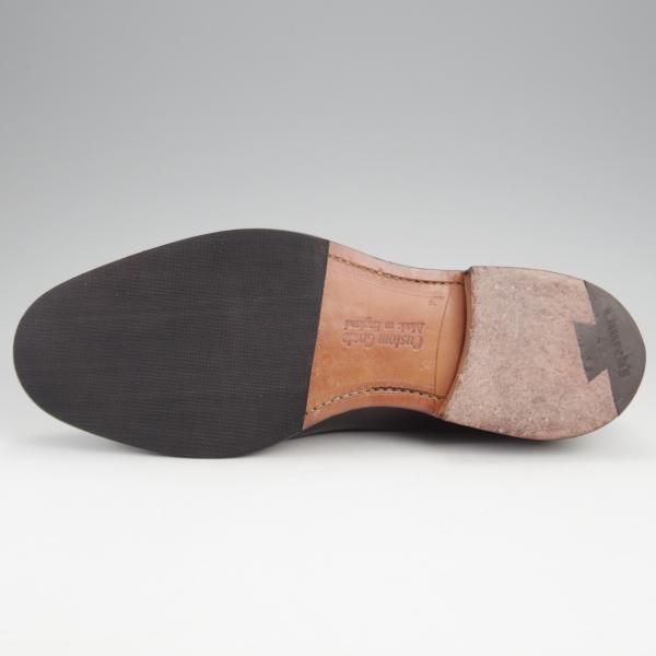 極美品★チャーチ 75F/UK7.5【定価￥176,000-★KINGSLEY 2/キングスレー】69Rラスト/タッセルローファー/カーフ/黒/メンズ/Church'★k278