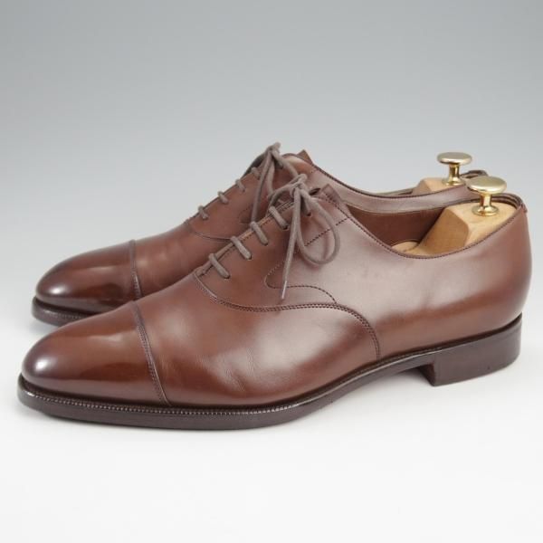 極上★エドワードグリーン 8E【定価￥204,600-★チェルシー/CHELSEA/82ラスト】ストレートチップ/カーフ/濃茶/メンズ/EDWARD GREEN★k279